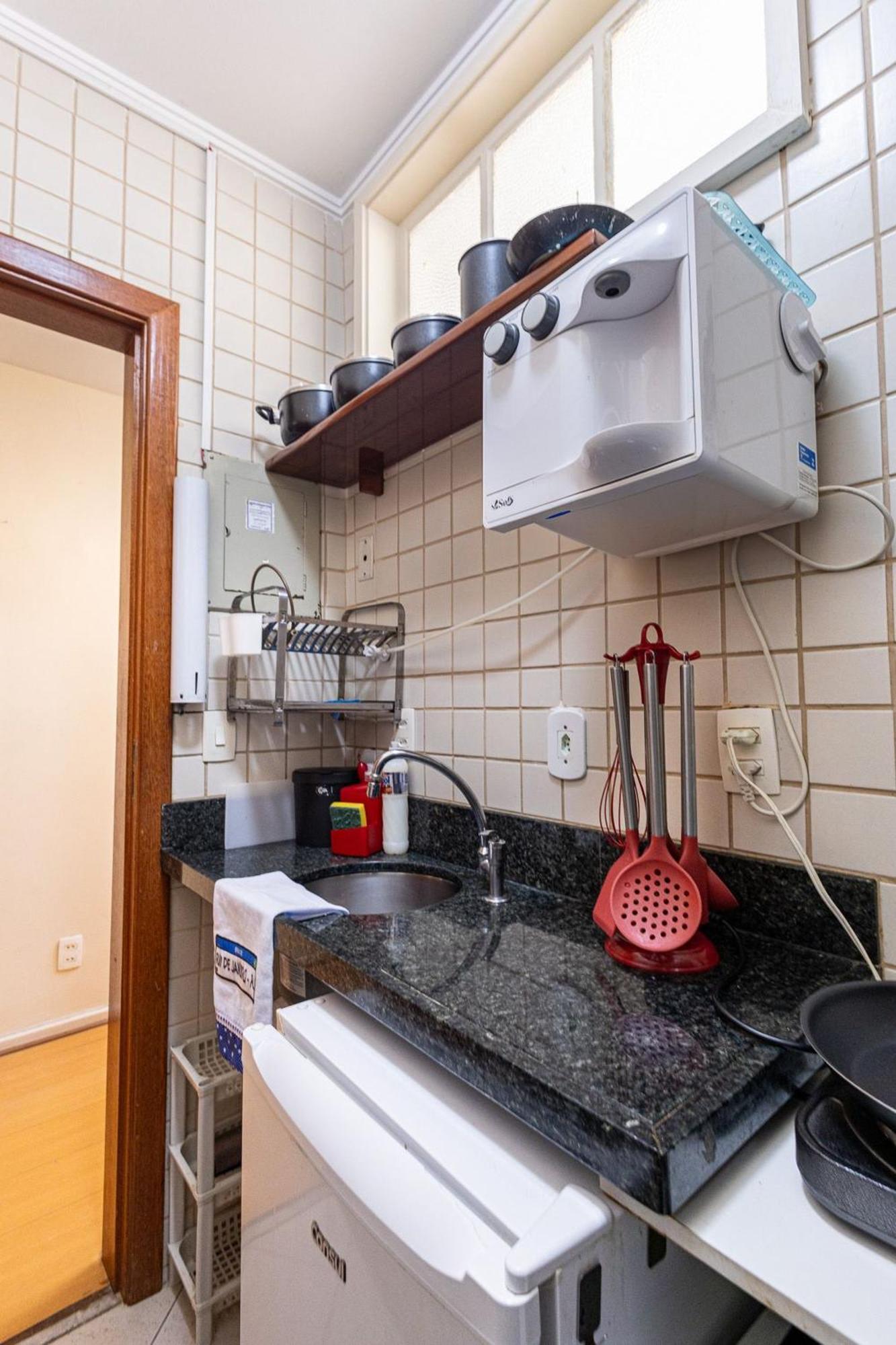 Apartamento Copacabana 200M Da Praia - Wifi Gratis - Cp5 Rio de Janeiro Ngoại thất bức ảnh