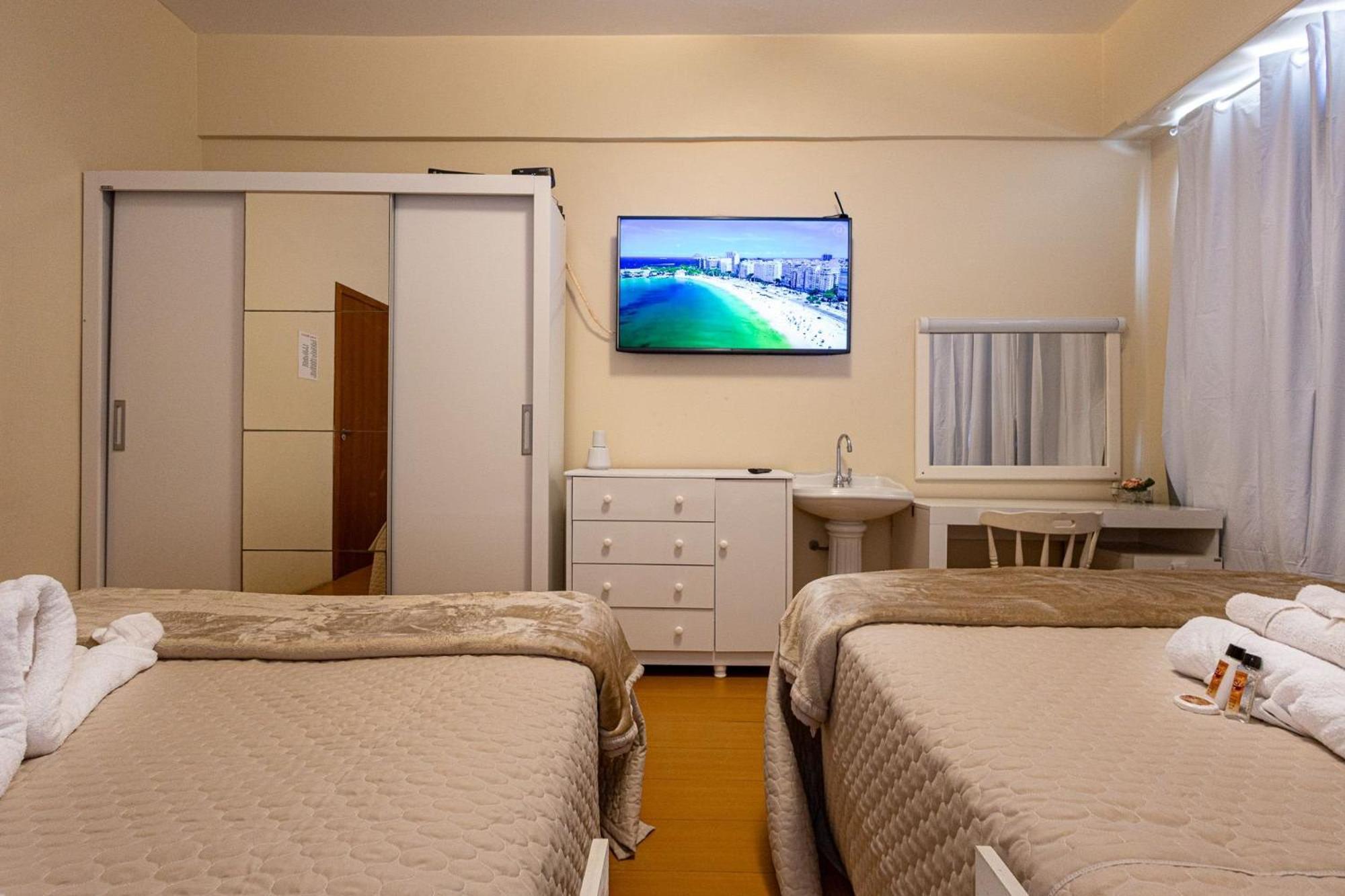 Apartamento Copacabana 200M Da Praia - Wifi Gratis - Cp5 Rio de Janeiro Ngoại thất bức ảnh